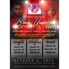 Black Universe, Mr & Miss & Grand 2024